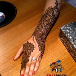 ابداع النقوش الحناء الهندية للعروس والمناسبات 2014