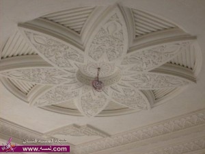 الجبس المغربي فنّ النقش على الجبس في المغرب من الفنون القديمة