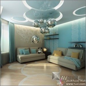 ديكورات شقق فخمه 2014 , صور دهانات شقق 2014 , اجمل اثاث شقق مودرن 2015