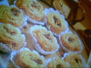 طريقة عمل عيش البلبل حلوىٌ لذيذٌة وشهيةٌ