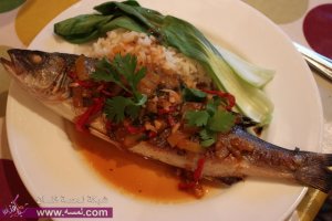 عمل صينية السمك بالفلفل الحار اكلات شهر رمضان